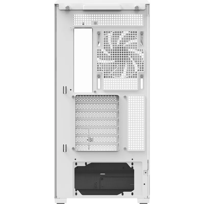 Datora korpuss AeroCool Geh Midi P500B-Digi balta