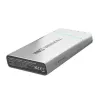 Portatīvs akumulators zaļa Cell BPLGC20P 20800 mAh litija jonu, USB-C PD 65W, 2x USB-C + 1x USB-A, alumīnija korpuss