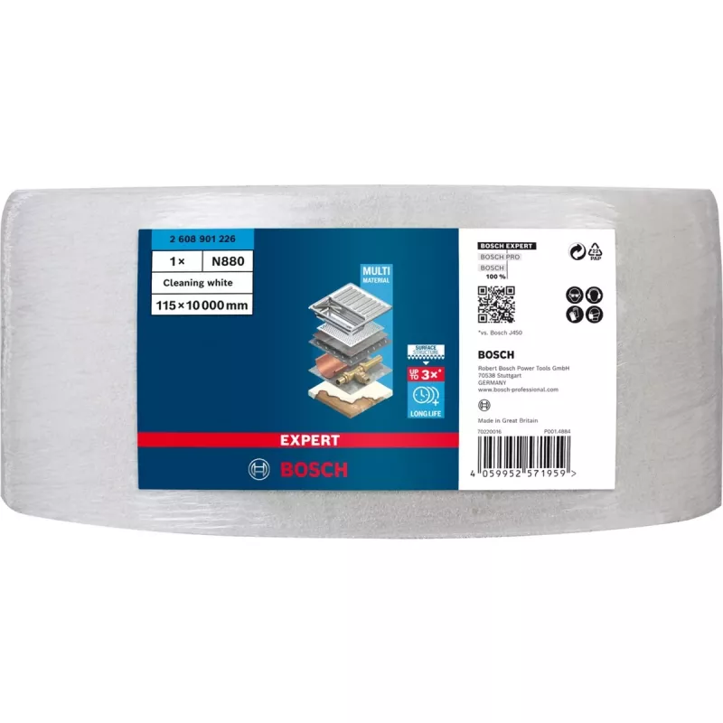 Bosch 2 608 901 226 manuālā slīpēšanas piederumu tīrīšanas rullis 1 gab.