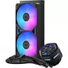 Šķidruma CPU dzesētājs Cooler Master MasterLiquid 240 Atmos II — 240mm radiators, VRM ventilators, RGB