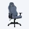Spēļu krēsls Arozzi Torretta SoftFabric Blue — ergonomisks dizains, regulējams augstums un roku balsti