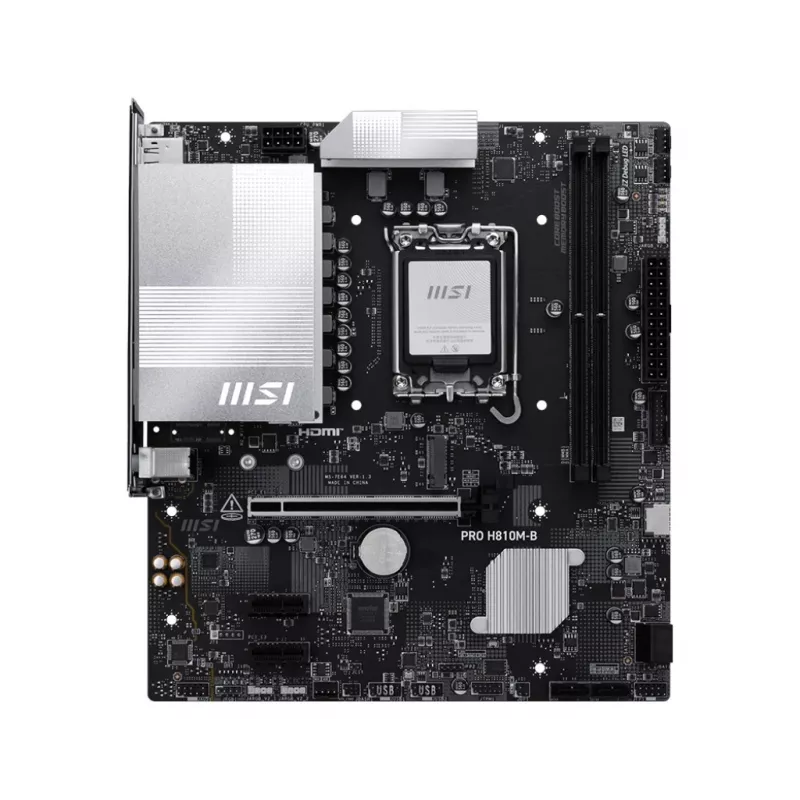 MSI PRO H810M-B mātesplate Intel H810 LGA 1851 (Ligzda V1) micro ATX