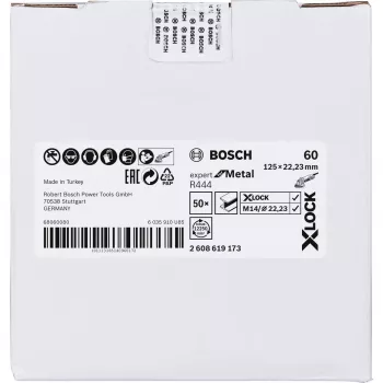 Bosch 2 608 619 173 rotējošā instrumenta slīpēšanas/slīpēšanas piederums Tērauds Slīpēšanas disks