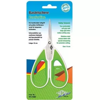 Šķēres WEDO 975 4060 Taisns griezums Zaļš Balts 215mm