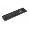 IBOX Desktop Kit Pro bezvadu tastatūra un pele, QWERTY pilna izmēra 104 taustiņi, 2,4 GHz, 1200 DPI, melna