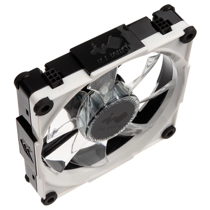 IN WIN Aurora 120mm ARGB korpusa ventilators, melns