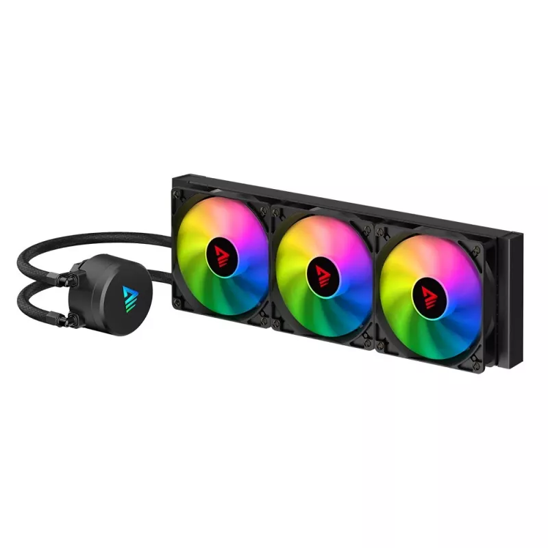 SAVIO VELOX 360mm CPU šķidruma dzesētājs ar ARGB