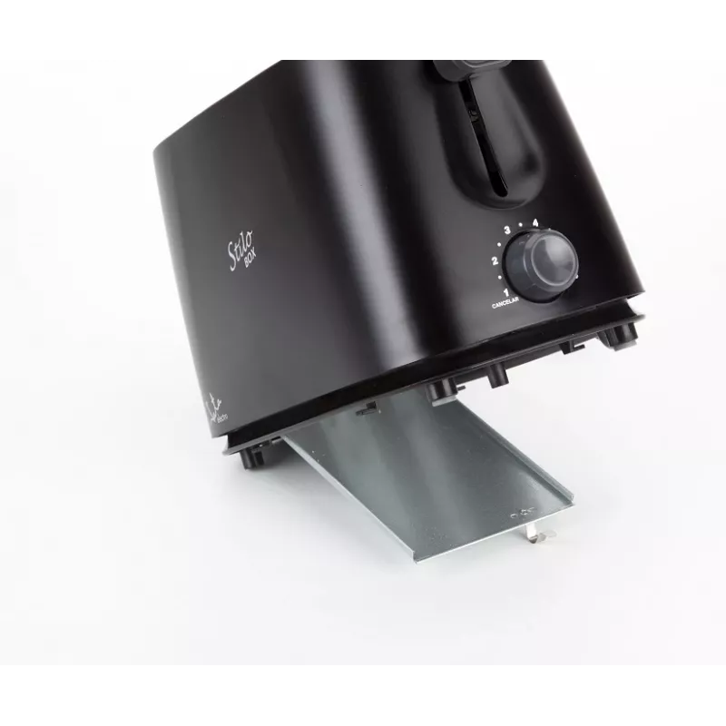 Tosteris JATA TT631 2 šķēles 750 W Melns Nerūsējošais tērauds