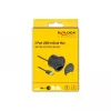Kontaktligzda DeLOCK 64152 melna 1 gab. kastē