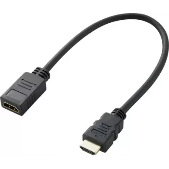 SpeaKa Professional SP-7870100 HDMI kabelis 0,3 m HDMI Type A (standarta) melns (SP-7870100)