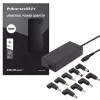 Qoltec 50012 Automātiskais universālais barošanas adapteris 90W | 9 spraudņi | + strāvas kabelis
