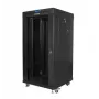 Rack cabinet 19 inch 22U 600x600 mm Melns LANBERG FF01-6622-12BL