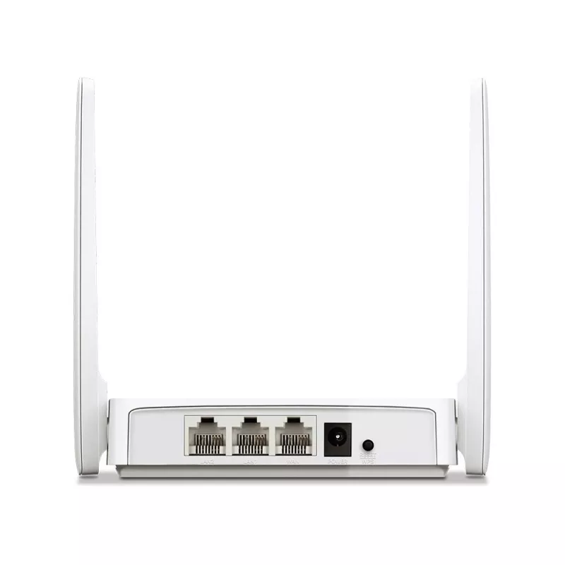 Galda maršrutētājs MERCUSYS AC10 Dual-band 2.4/5 GHz Wi‑Fi 5, 4 ārējās antenas, 1x Fast Ethernet (WAN/LAN)