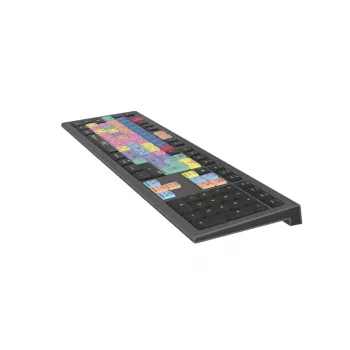 Logickeyboard Adobe Premiere Pro CC Astra 2 tastatūra universāla USB QWERTZ vācu pelēka