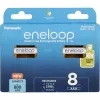 Uzlādējamās baterijas PANASONIC ENELOOP AAA 800 mAh 8 gab. (BK-4MCDE/8HH)