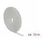 DeLOCK āķa-cilpas stiprinājums pelēks 13 mm 10 m 1 gab.