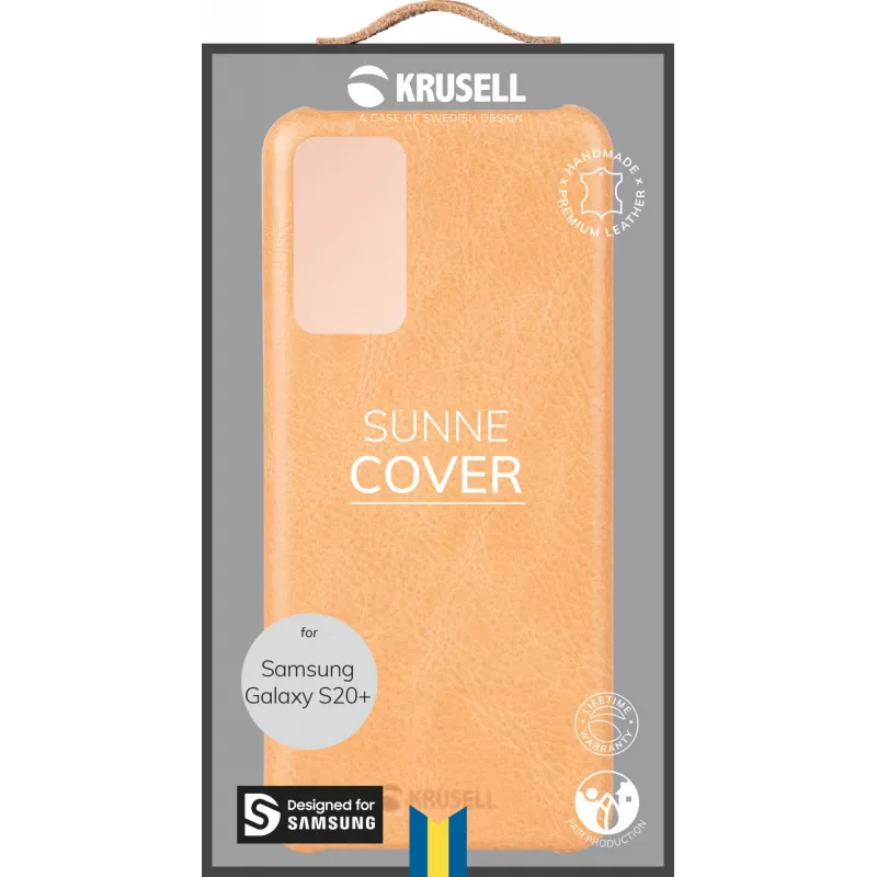 Cover Krusell Sunne Galaxy S20+ 17 cm (6.7 inch) Bēšs