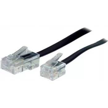 Tecline 74315 telefona kabelis 15 m melns