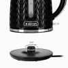 NELO tējkanna, tilpums 1,7 l, jauda 2000 W, melna