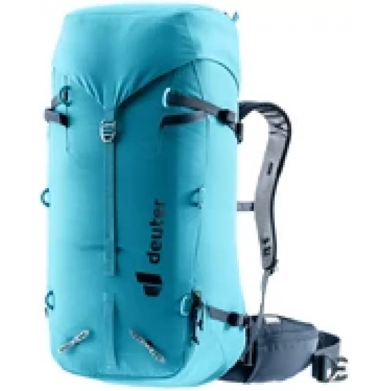 Mugursoma DEUTER Guide 32+8 SL — sieviešu pārgājienu mugursoma, 32+8 L, lagūnas-tintes krāsā