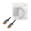 LogiLink CDA0106 DisplayPort kabelis melns/pelēks 3 m