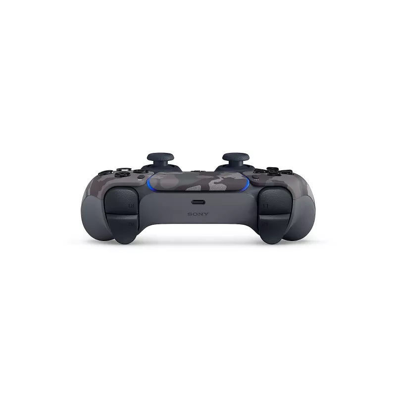 Gamepad Sony DualSense Camouflage pelēka — Bezvadu/Bluetooth un USB Type-C, PS5, iebūvēts Li‑Ion akumulators