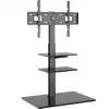 Grīdas TV statīvs ONKRON TS5550-B 32–65 collu (81,3–165,1 cm) ekrāniem, maks. slodze 30 kg, VESA 100x100–600x400, augstums 880–1080 mm, pagriešana ±25°