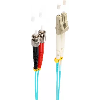 shiverpeaks BS77950/3 optiskās šķiedras kabelis 10 m LC ST OM3 ūdens krāsā (BS77950/3)