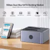 Unitek klonēšanas stacija 2X SATA 2,5/3,5 USB 5GB