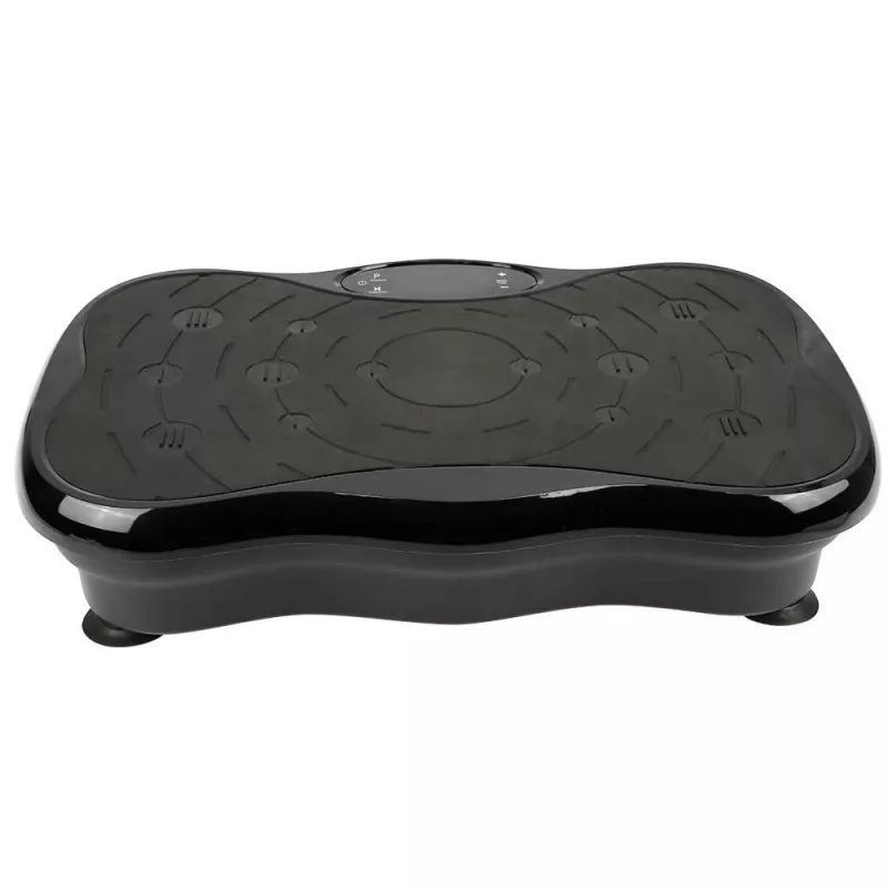 Extralink Vibration Platform for Exercise Fitness Moonwalk Spinmove Melns