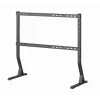 Grīdas televizora statīvs GEMBIRD TVS-D90F-01 45–90 collu televizoriem, tērauda, fiksēts augstums, VESA 200x200–800x400, maks. slodze 60 kg, 970×800×525 mm