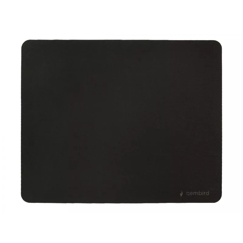 Peļu paliktnis GEMBIRD MP-S-BK — audums SBR, 220×180×0,2 mm, melns