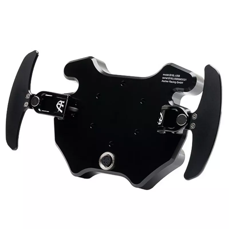 Pogu panelis Ascher Racing B16L-USB sacīkšu simulatoriem, 12 ievades, USB, augsta saderība