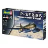 Plastmasas lidmašīnas modelis REVELL Messerschmitt P.1099A-P-SER mērogā 1/72