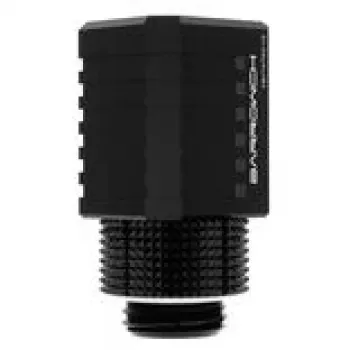 Barrow 90° adapteris G1/4'' iekšējā vītne uz G1/4'' iekšējo vītni — melns