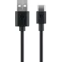 Wentronic Goobay - USB kabelis - USB (M) uz USB-C (M) - USB2.0 - 3 A - 2,0 m - Melns (59122)