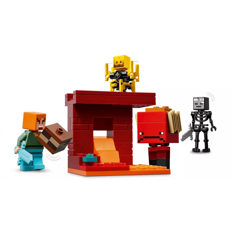 LEGO MINECRAFT 21266 Nether Lava Battle