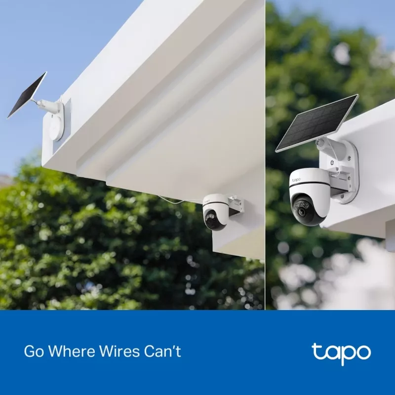 Drošības kamera TP-LINK Tapo C630 KIT ar saules enerģiju, grozāma/sliecama
