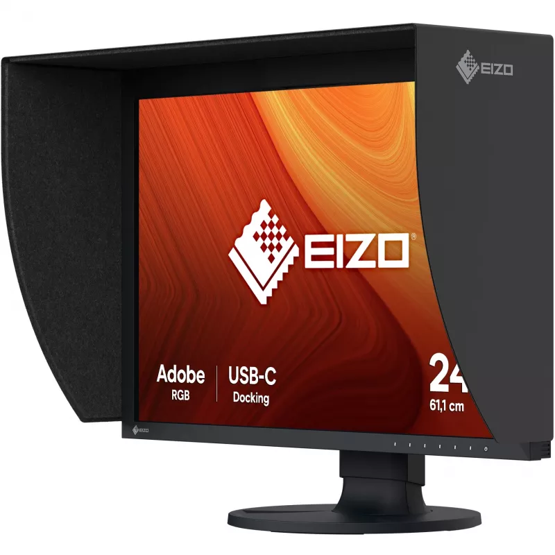 EIZO ColorEdge CG2400S datora monitors 61,2 cm (24,1 collas) 1920 x 1200 pikseļi WUXGA LCD Melns