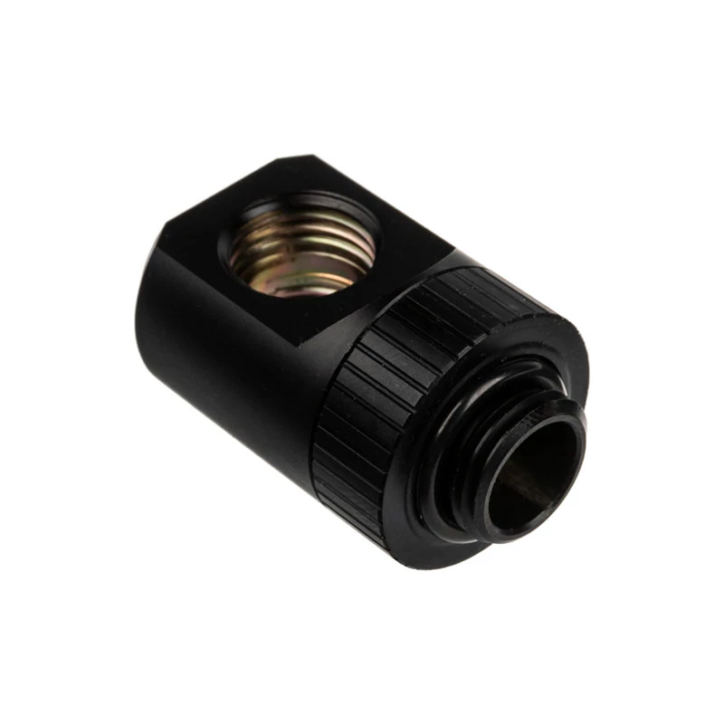 Adaptera veidgabals EK Water Blocks Brass Melns 28mm augstums 2,3cm diametrs