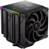 Gaisa dzesētājs DeepCool AK620 Digital PRO — 120 mm ventilators, 1750 RPM, 25 dB, 12 V, piemērots LGA1700/AM5, melns