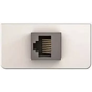 keystone priekšējā plate KIND Konnect dizains 1/2 ar RJ45 savienotāja adapteri Cat5, kindermann 7454000523