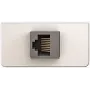 keystone priekšējā plate KIND Konnect dizains 1/2 ar RJ45 savienotāja adapteri Cat5, kindermann 7454000523