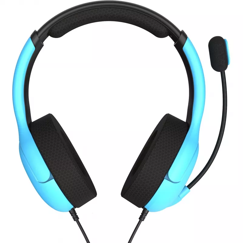 PDP PS5 & PC Neptune Blue AIRLITE vadu austiņas, vadu, spēlēm, austiņas, zila