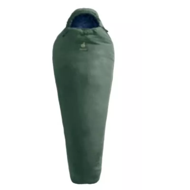 Guļammaiss DEUTER Orbit SL -5°C / 23°F, sintētisks, pieaugušajiem, izmēri 198×75×48 cm, zaļš