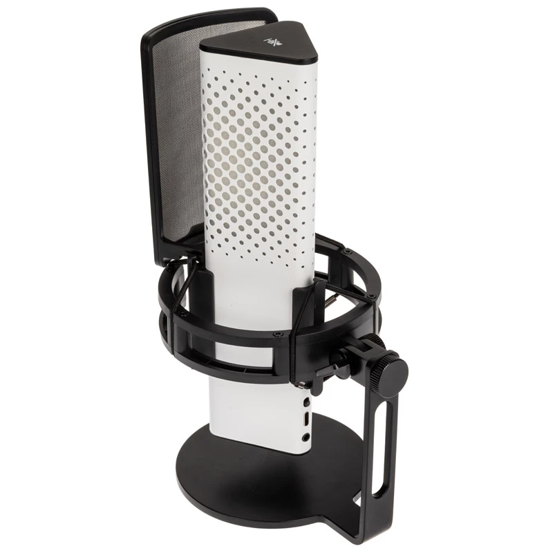 Endgame Gear MICARM + XSTRM USB mikrofons – balts