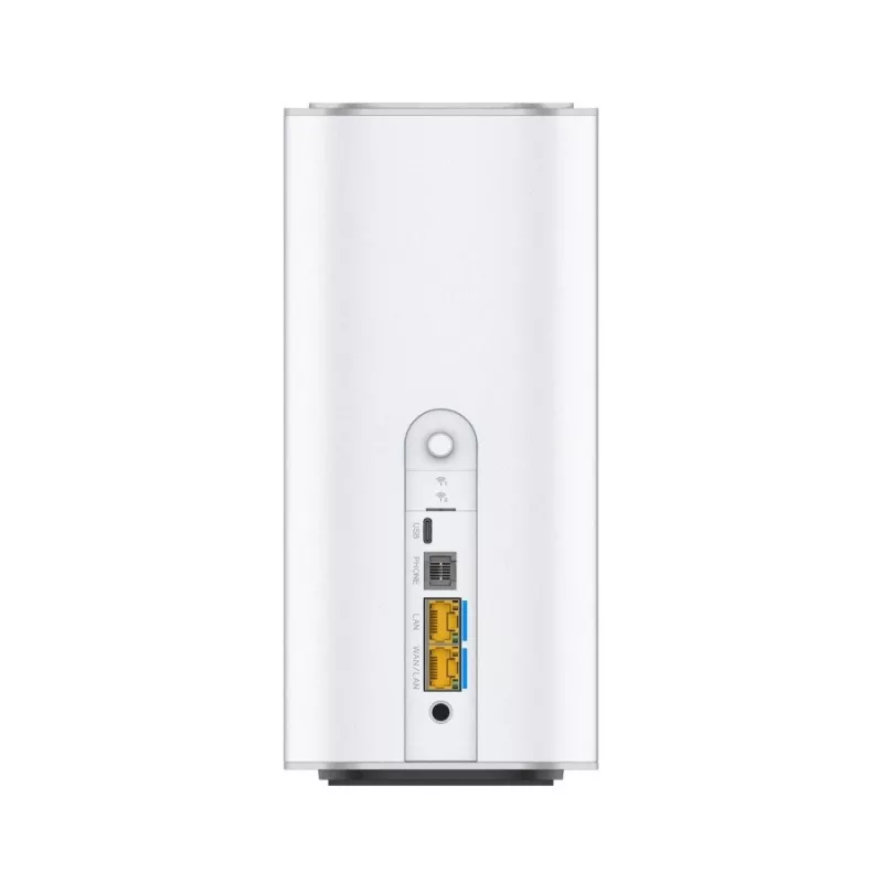 Maršrutētājs ZTE G5 Max Dual Band Wi‑Fi 802.11ac — 5G, Dual SIM, 1x 2.5GbE, USB‑C, 48V, balts