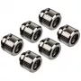 EK Water Blocks EK-Quantum Torque 6-Pack HDC 12 griezes momenta atslēgas gala uzgalis Sudraba 1/4 6 gab.