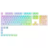 Mehānisko taustiņu vāciņu komplekts Triton Glorious Polychroma RGB — 115 taustiņi, skulptēts profils