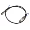 Mikrotik XQ+DA0001 InfiniBand/optiskās šķiedras kabelis 1 m QSFP+ uz QSFP+ / QSFP28 uz QSFP28 melns